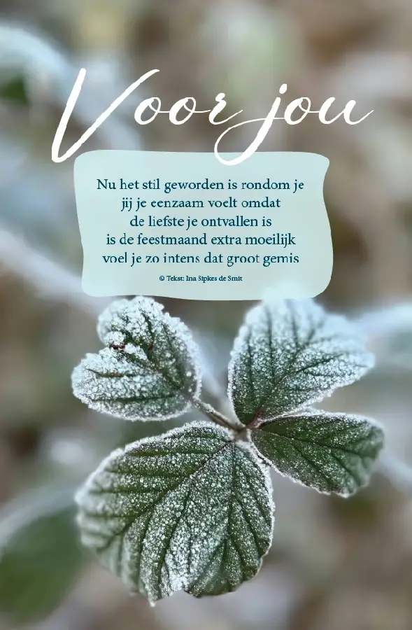 Wenskaart Voor jou