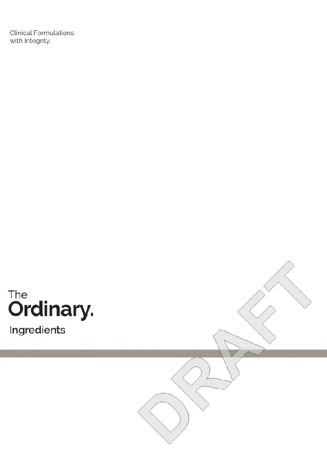 The Ordinary