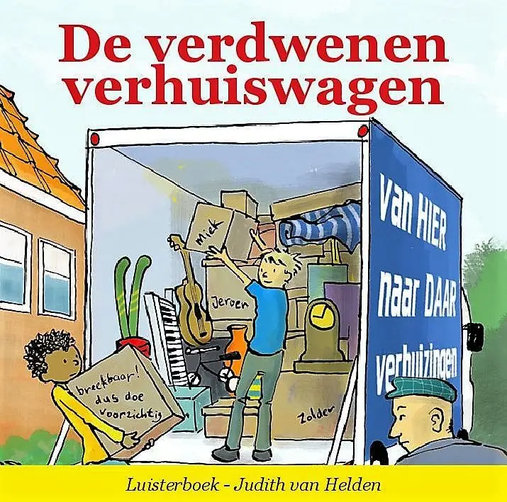 VERDWENEN VERHUISWAGEN  LUISTERBOEK