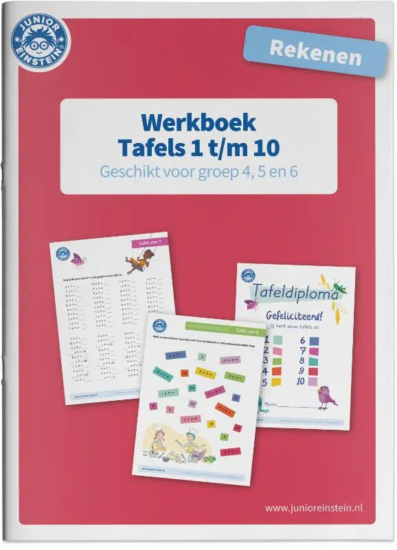 Tafels Werkboek 1 tot en met 10