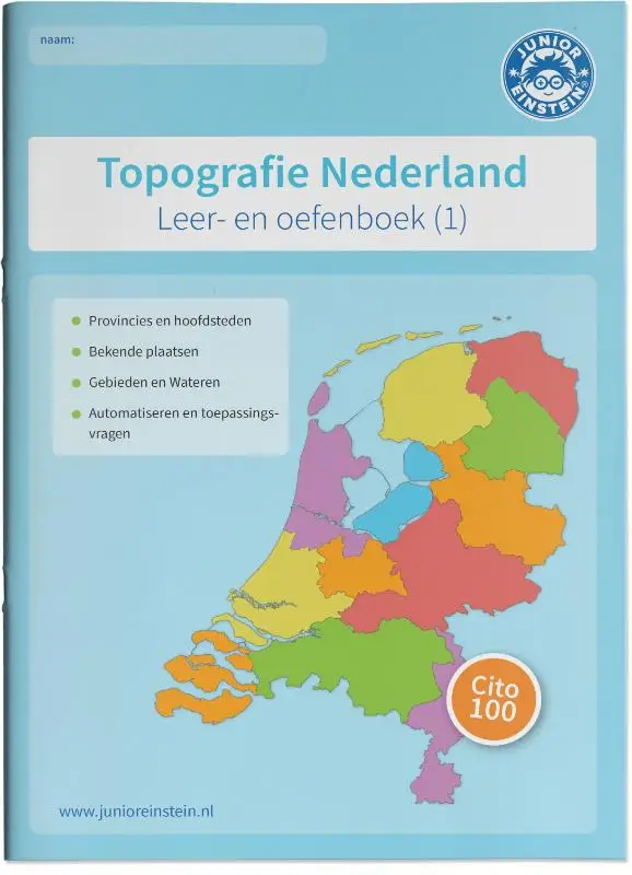 Topografie Nederland Leer- en oefenboeken (1)