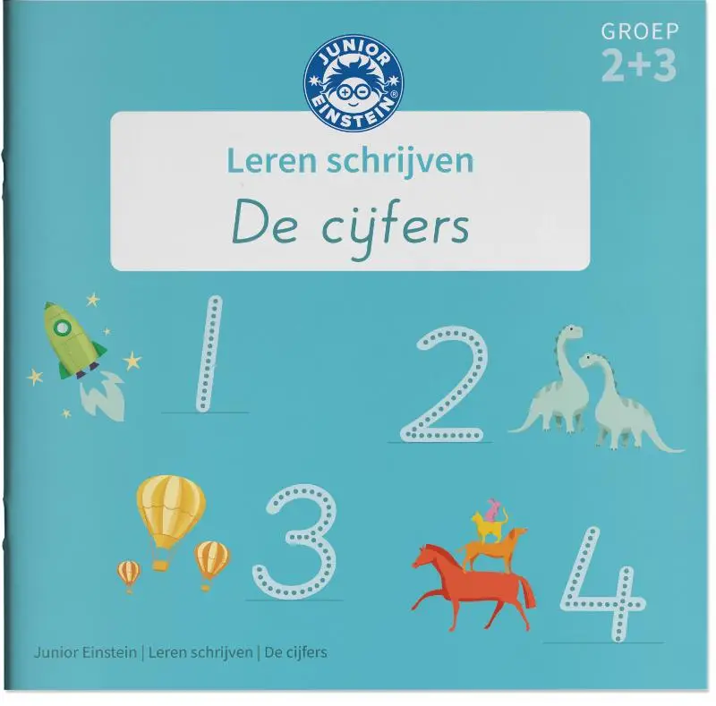 Leren schrijven - De cijfers 1 tot en met 10