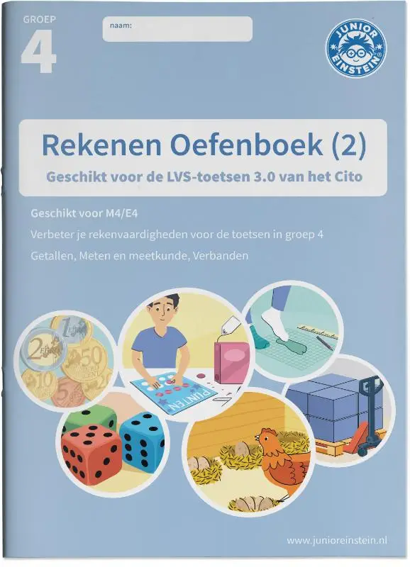 Rekenen Oefenboek deel 2 groep 4