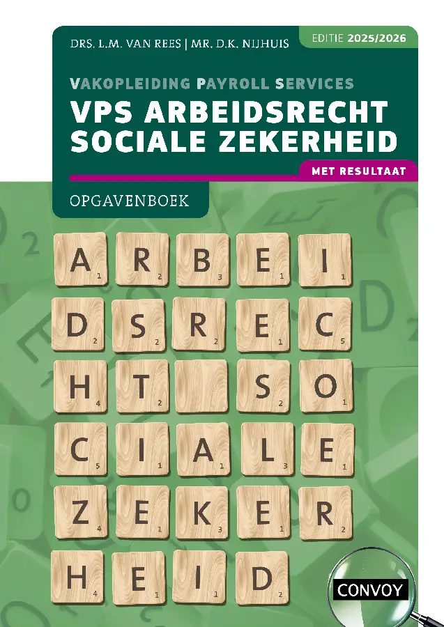 2025/2026 / VPS Arbeidsrecht Sociale Zekerheid / Opgavenboek