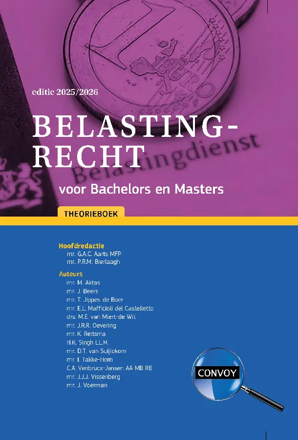 2025/2026 / Belastingrecht voor Bachelors en Masters / Theorieboek