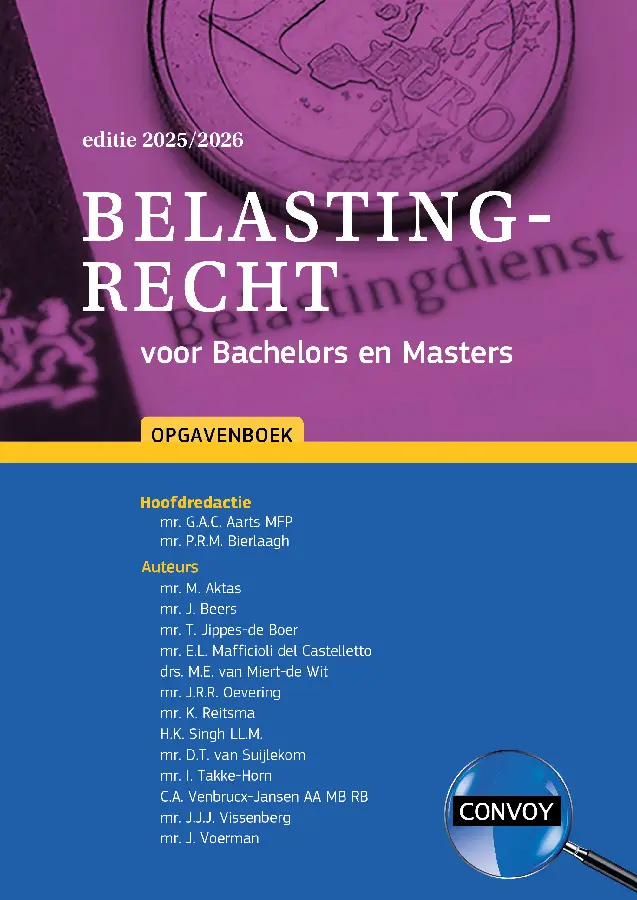 2025/2026 / Belastingrecht voor Bachelors en Masters / Opgavenboek