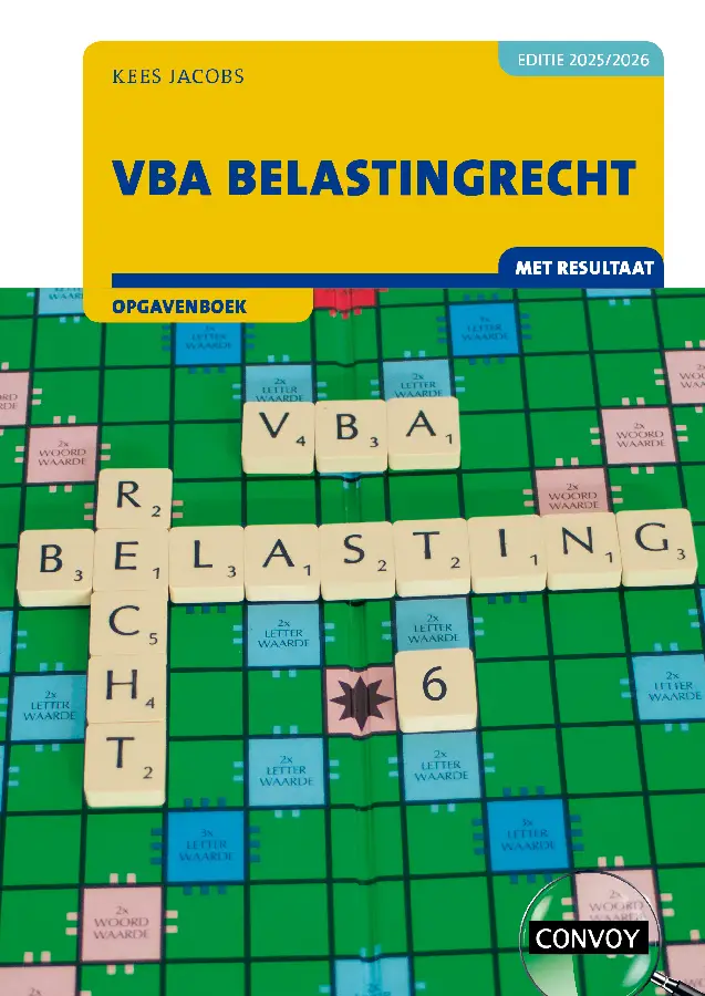 2025/2026 / VBA Belastingrecht met resultaat / Opgavenboek