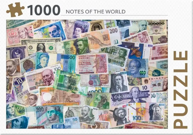 Notes of the world - puzzel 1000 st