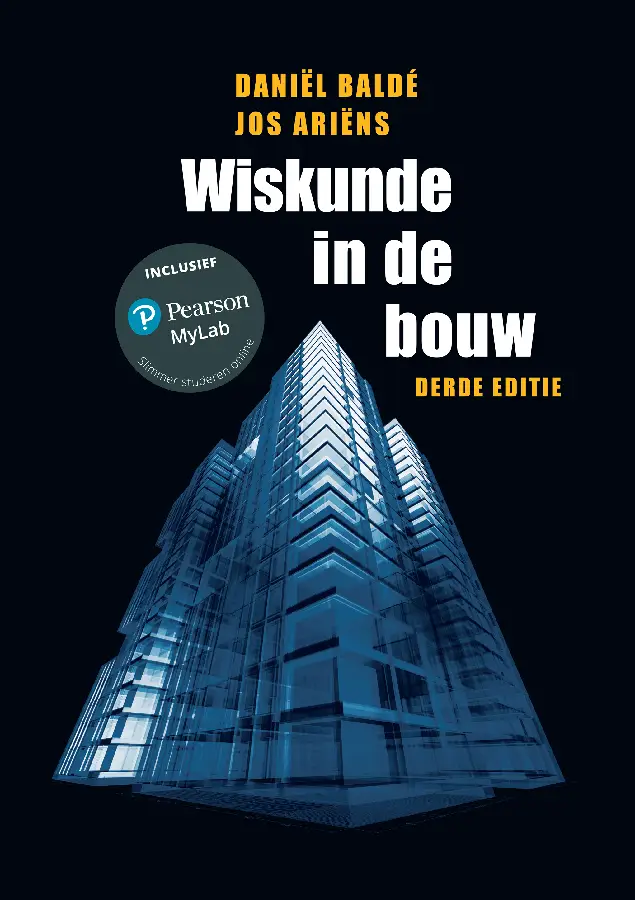 Wiskunde in de bouw, 3e editie met MyLab NL toegangscode