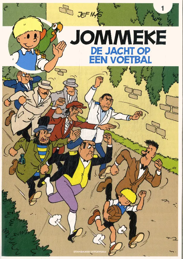 De jacht op een voetbal