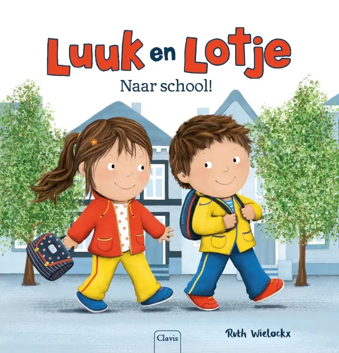 Luuk en Lotje. Naar school!