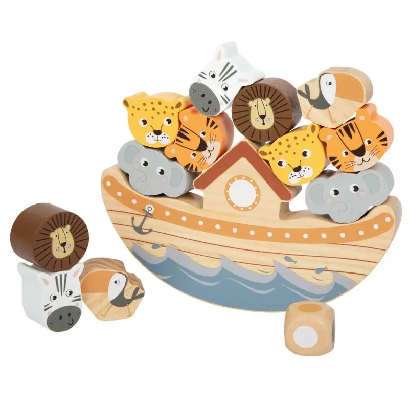 Balanceerspel Hout Ark van Noach