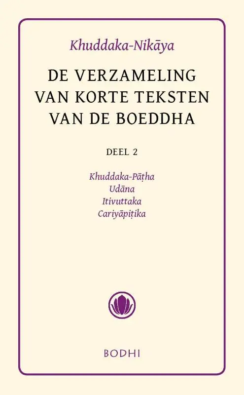 Khuddaka-Nikaya / II De verzameling van korte teksten