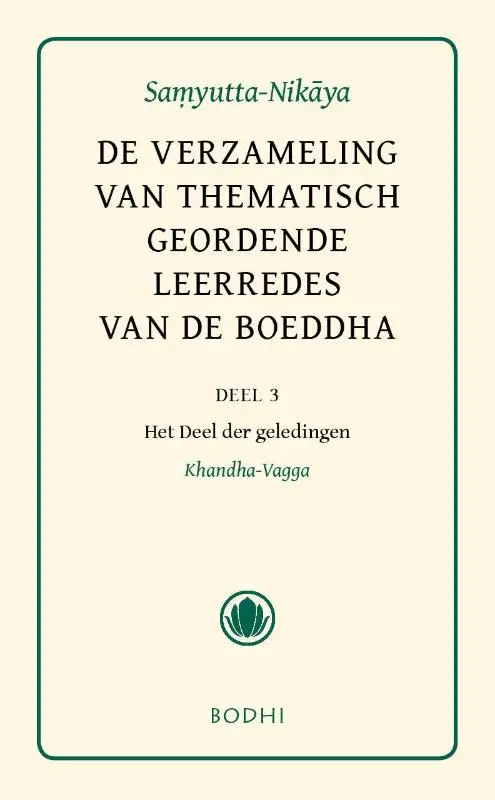 De verzameling van thematisch geordende leerredes / 3 Het Deel der geledingen (Khandha-Vagga