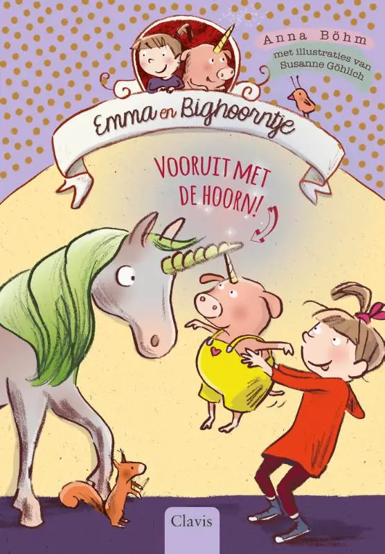 Emma en Bighoorntje. Vooruit met de hoorn!