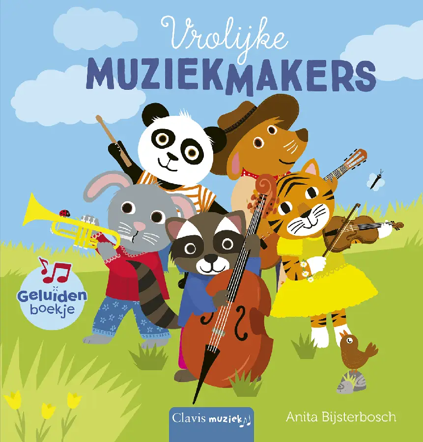 Vrolijke muziekmakers (Geluidenboek)