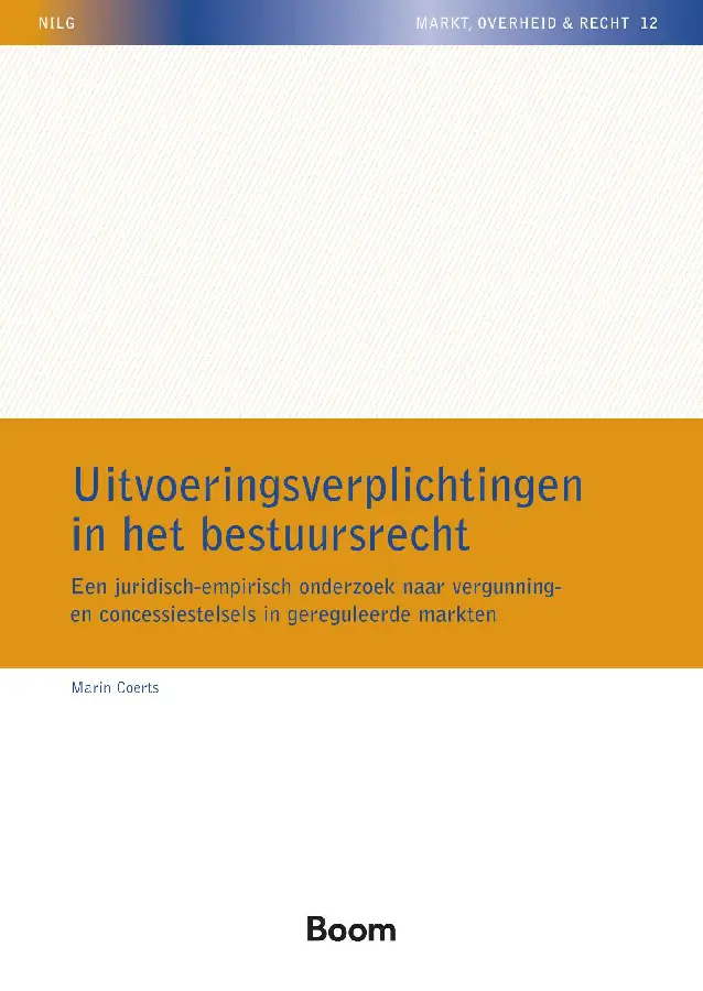 Uitvoeringsverplichtingen in het bestuursrecht
