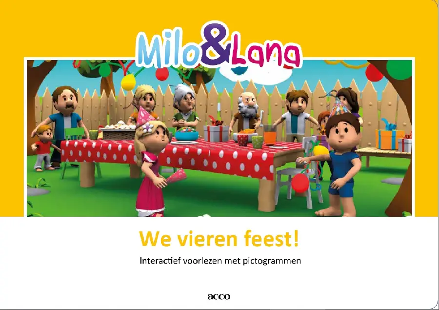 We vieren feest!