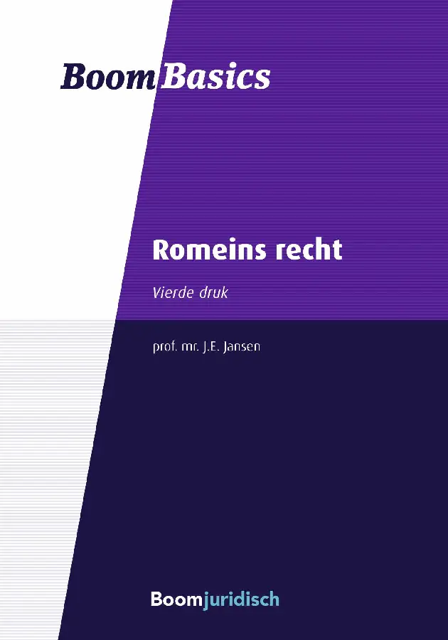 Boom Basics Romeins Recht
