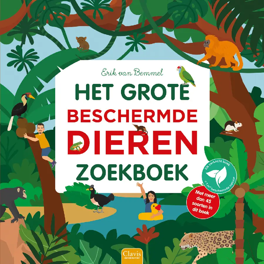 Het grote beschermdedierenzoekboek