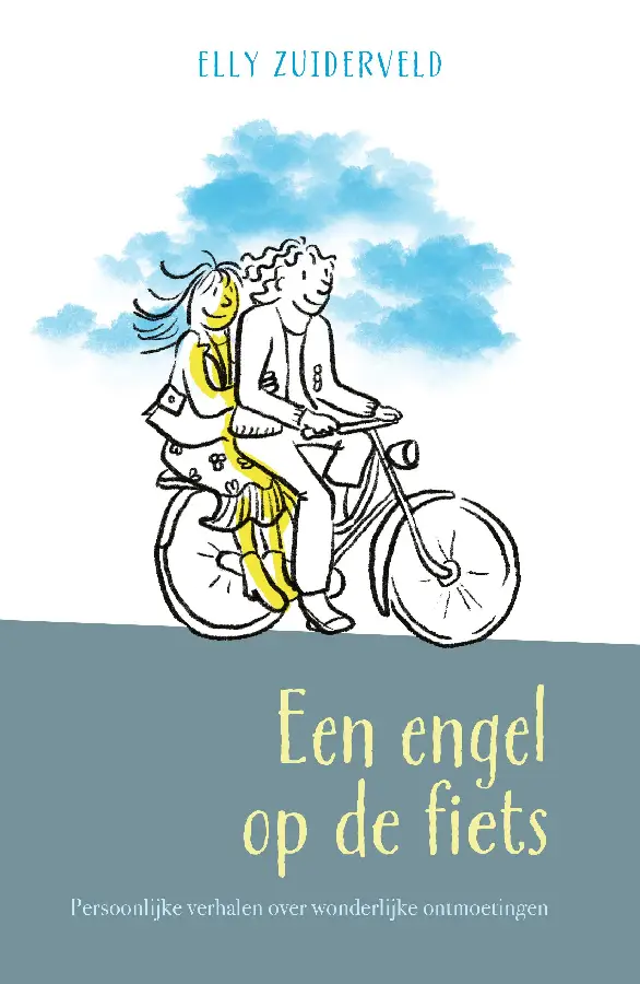 Engel op de fiets