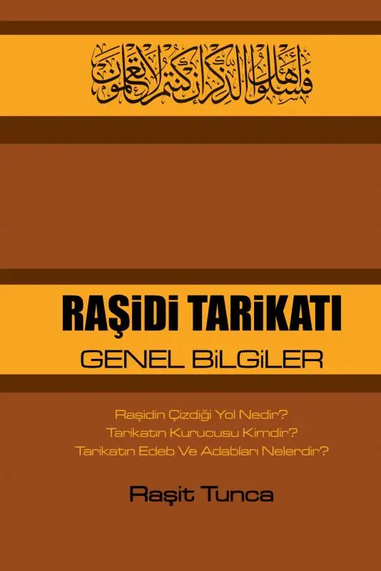 RA?iDi TARiKATI GENEL BiLGiLER