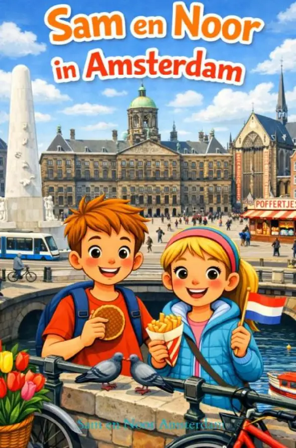 Sam en Noor in Amsterdam