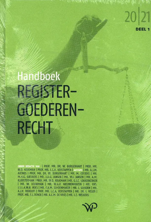 Handboek Registergoederenrecht 2020-2021