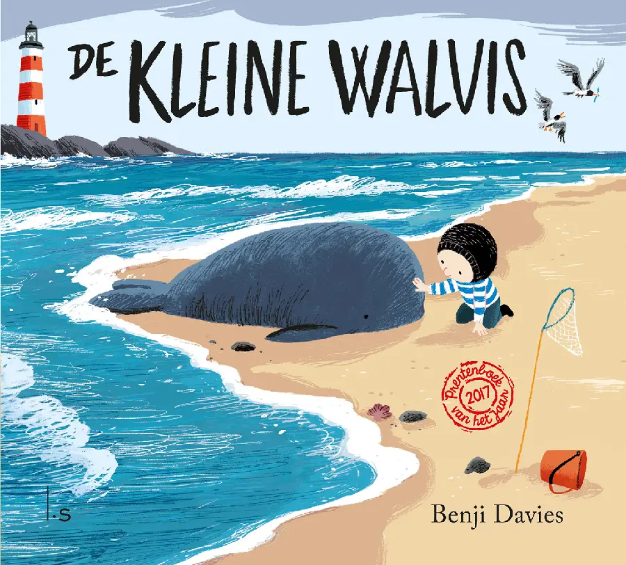 De kleine walvis (gebonden kartonboek)
