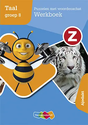 Z-taal Puzzelen met woordenschat Werkboek groep 8