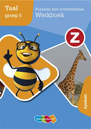 Z-taal Puzzelen met woordenschat Werkboek groep 5