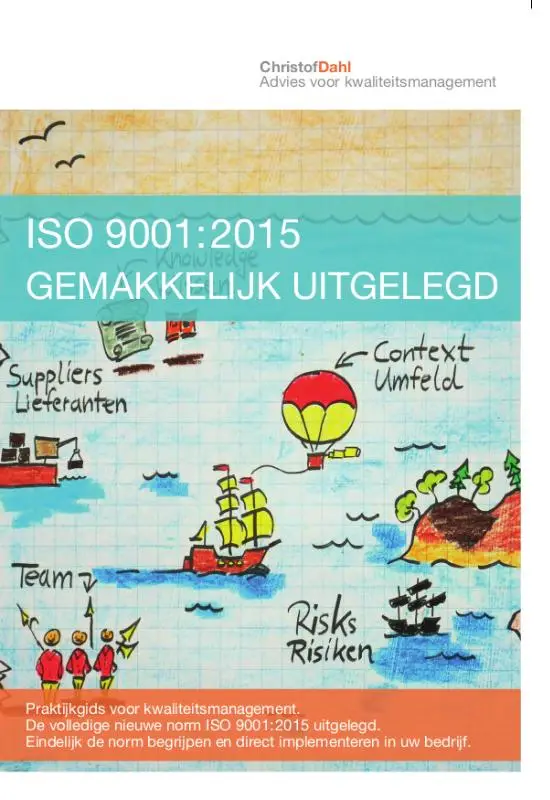 ISO 9001:2015 eenvoudig uitgelegd