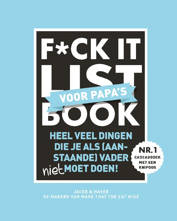 F*ck it list Book voor papa's