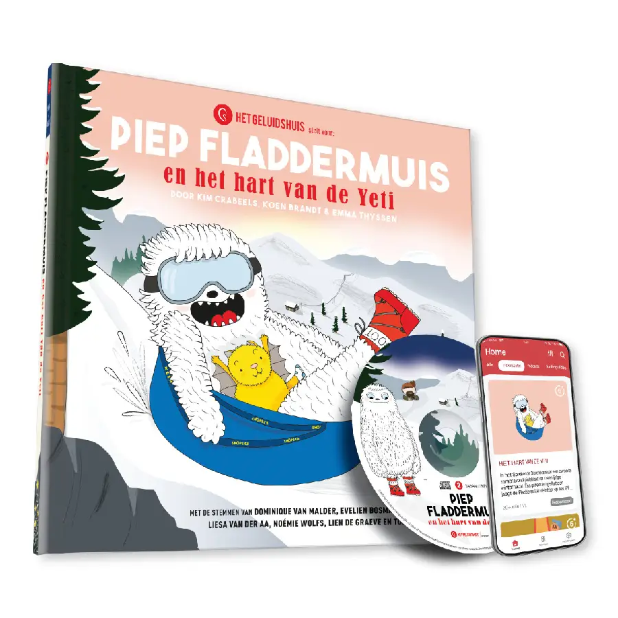 Piep Fladdermuis en het hart van de Yeti