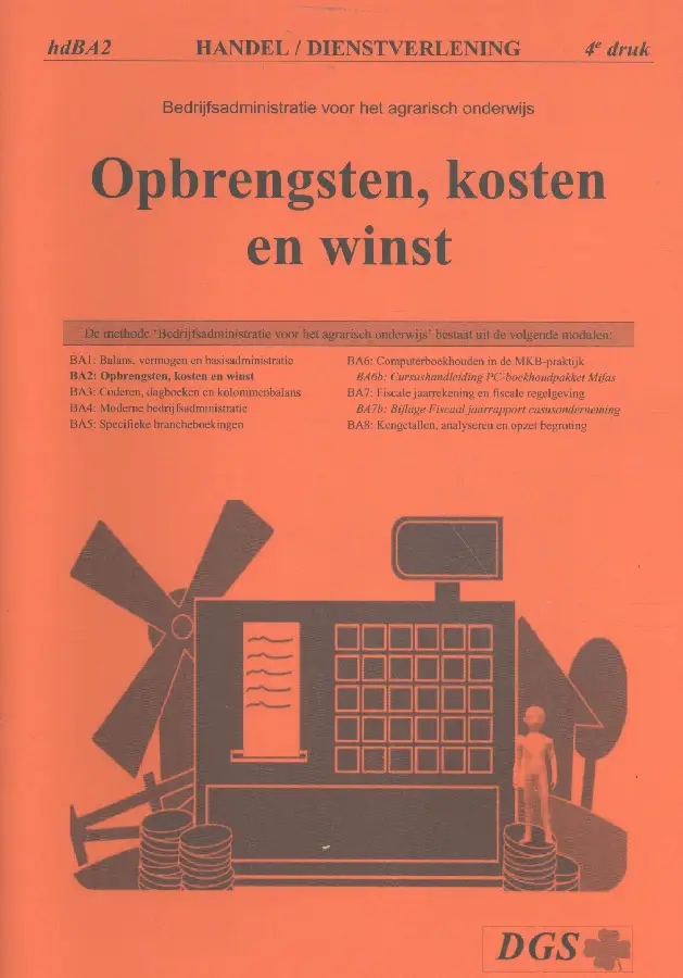 Opbrengsten, kosten en winst