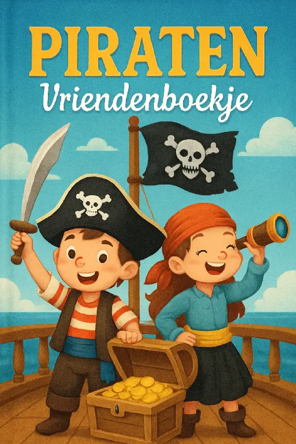 Piraten Vriendenboekje