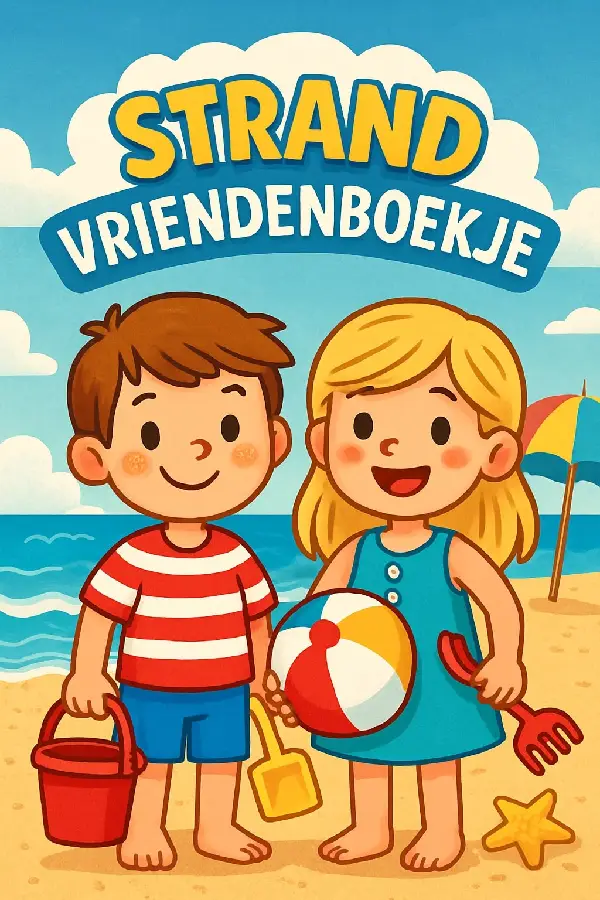 Strand Vriendenboekje