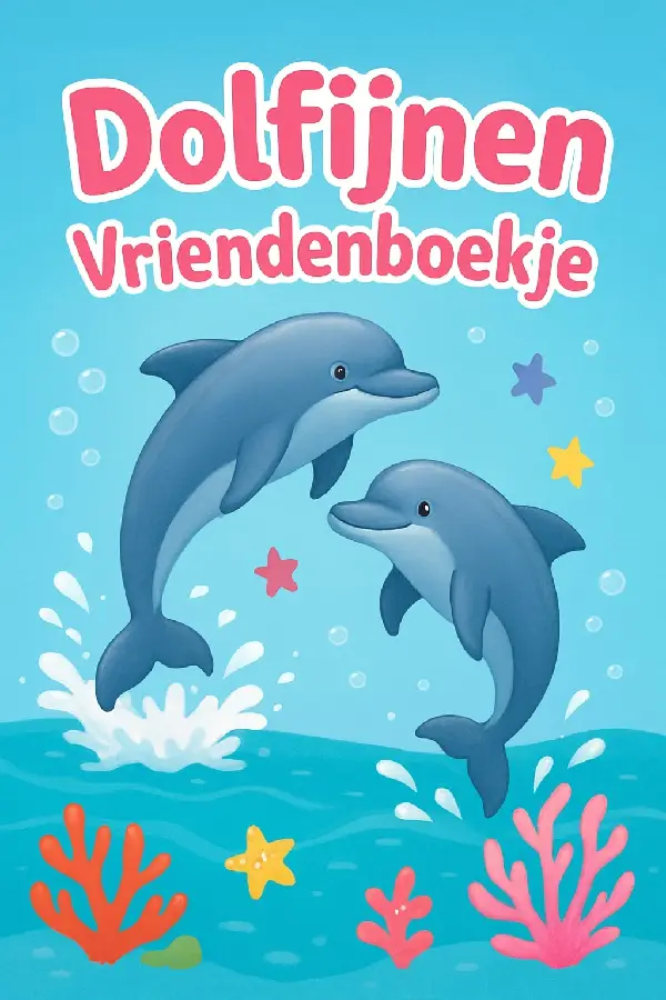 Dolfijnen Vriendenboekje