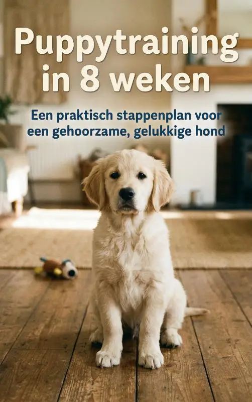 Puppytraining in 8 weken