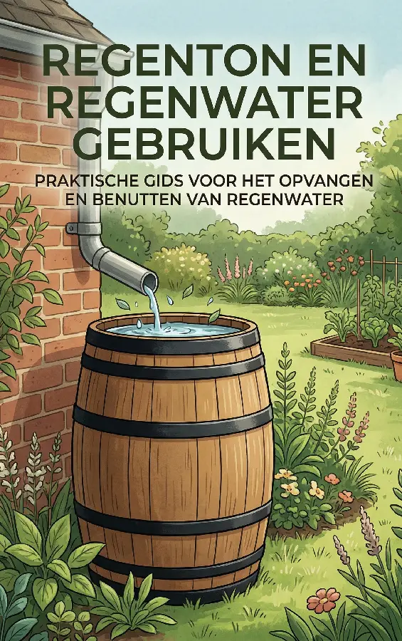 Regenton en regenwater gebruiken