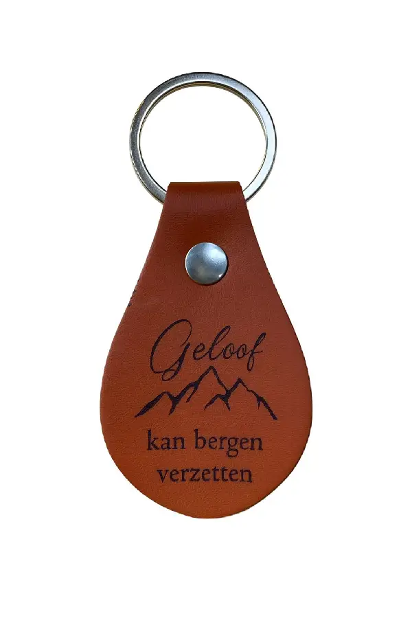 bruin Geloof kan bergen ve