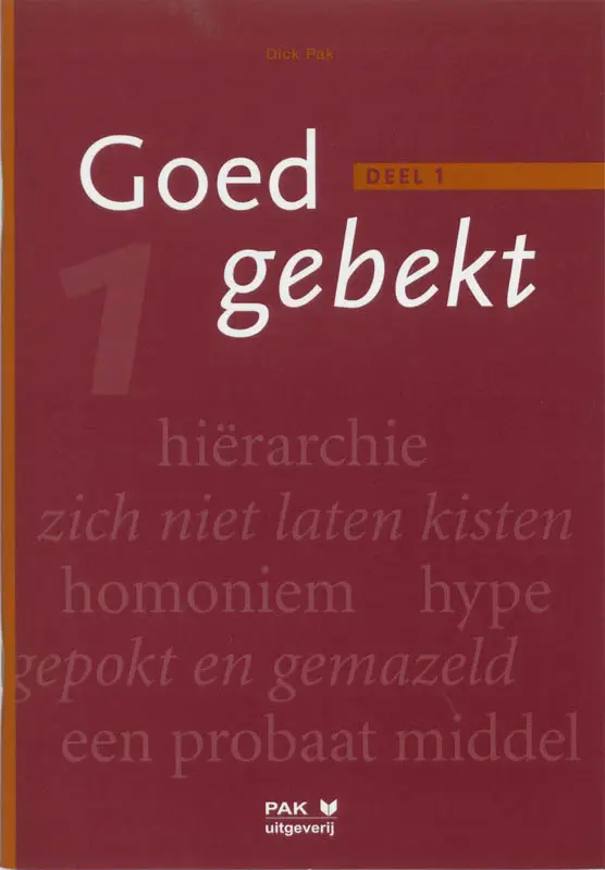 Goed gebekt / 1