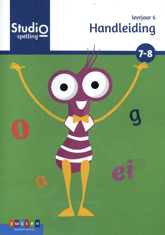 Studio Spelling leerjaar 6 handleiding blok 7 en 8