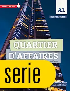 1 / Quartier d'affaires / livre de l'élève A2 + DVD-ROM