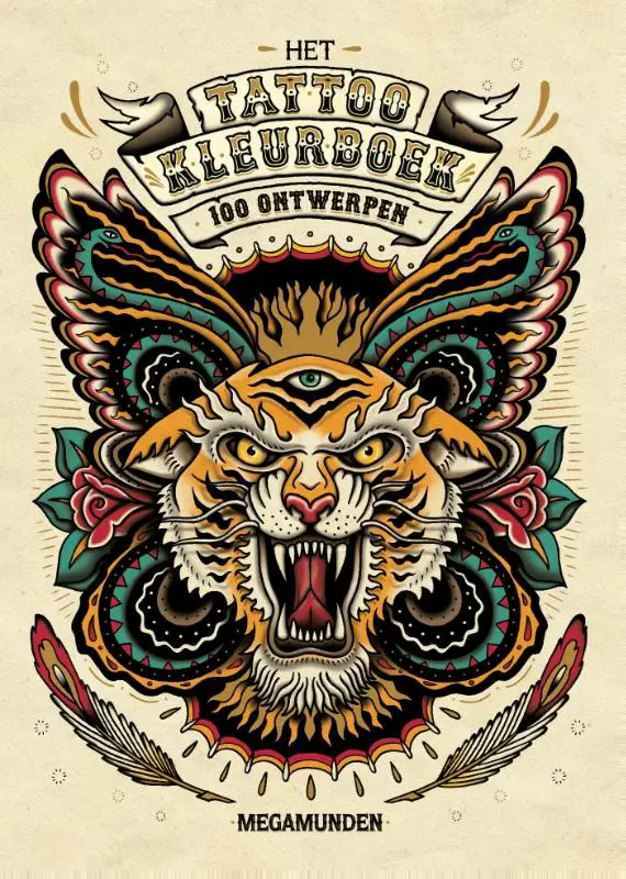 Het tattoo kleurboek