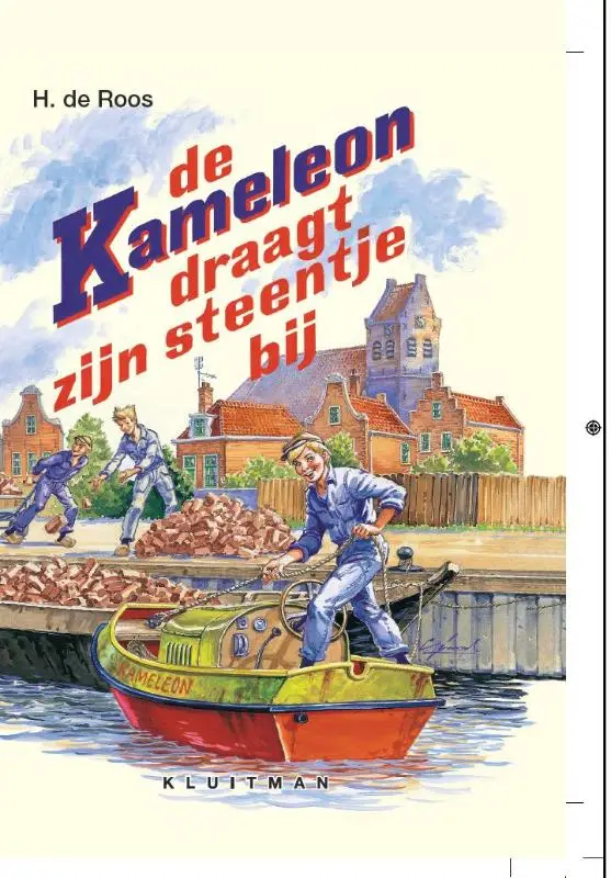 KAMELEON DRAAGT ZIJN STEENTJE BIJ  POD