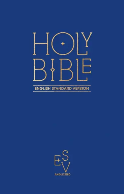 ESV pew bible blue hardcover