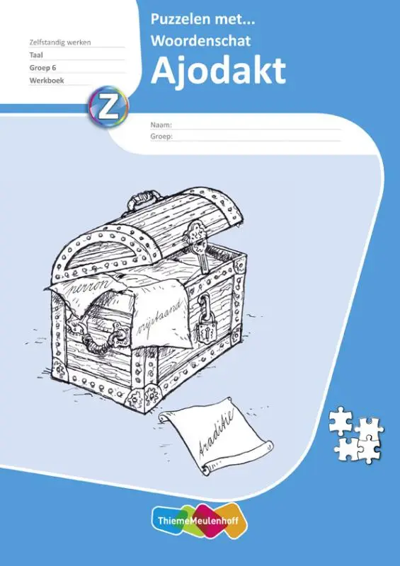 Groep 6 Puzzelen met woordenschat / Ajodakt Taal, 5 ex / Werkboek