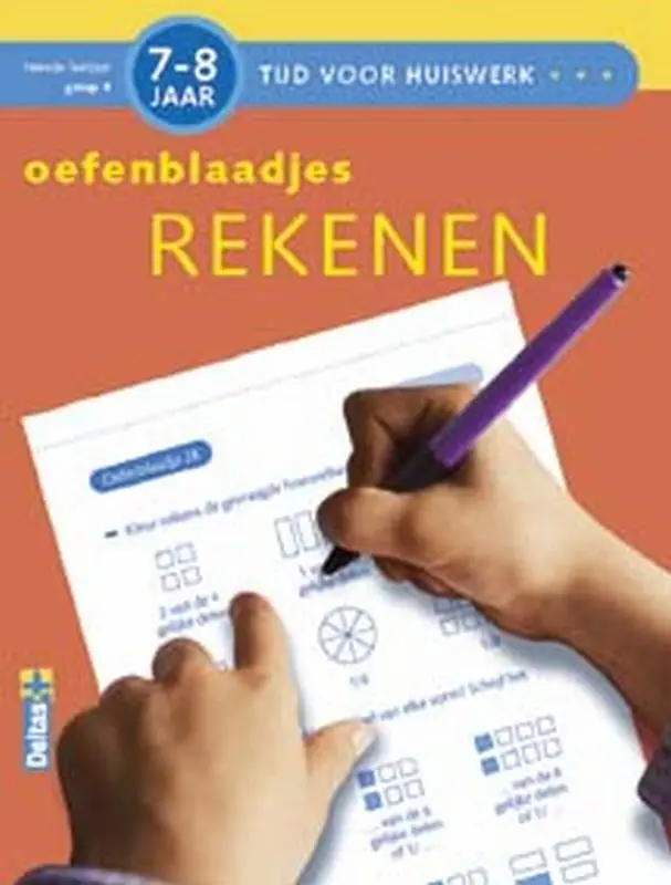 Tijd voor Huiswerk / Oefenblaadjes Rekenen (7-8j.)