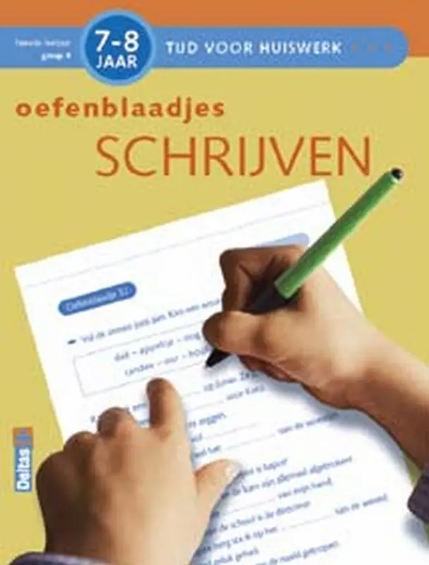 Tijd voor Huiswerk / Oefenblaadjes schrijven 7-8 jaar